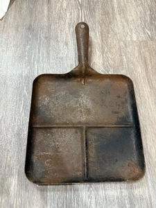 Rare Unmarked Antique Steel Bacon & Egg Griddle Skillet – Farmhouse Primitive - Picture 1 of 7