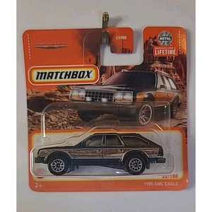 1980 AMC Eagle Wood Panel Wagon Matchbox 2023 Brown - Picture 1 of 5
