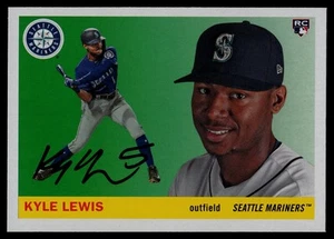2020 Topps Archives #37 Kyle Lewis RC Seattle Mariners - Picture 1 of 2