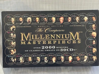 NEW The Composers Millennium Masterpieces Classical 29 CD Box Set + Bonus Bach - Image 1 of 4