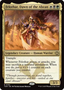 MTG magic 1x Felothar, Dawn of the Abzan FOIL (M/NM) Tarkir Dragonstorm - Picture 1 of 1
