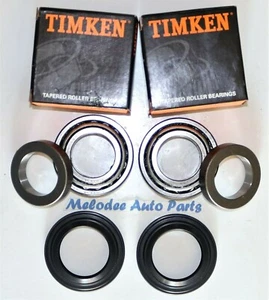 2X REAR Timken Wheel Bearing W/Seal set for 05-19 Nissan Frontier W/DANA 44 Axle - Foto 1 di 4