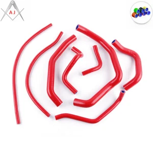 Manguera refrigerante radiador silicona roja para HONDA CBR 600 F4 F4I 1999 2000 2001 2002 - Imagen 1 de 3