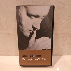 Phil Collins The Singles Collection VHS Tape PAL Tested Music Video Compilation - Picture 1 of 6
