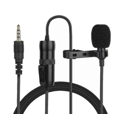 Lavalier Microphone for GoPro HERO 13/12/11/10/9/8/7/6/5/4/3 - Image 1 of 4