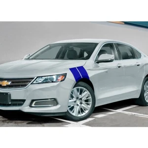 Kit gráfico de calcomanías a rayas de guardabarros doble marca hash a rayas para 14-19 CHEVY IMPALA - Imagen 1 de 2