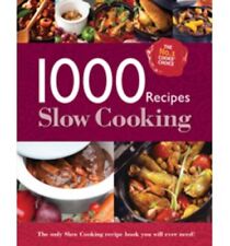 1000 Recipes - Slow Cooking - Large Format Hardback Book. Photo's and step by ,