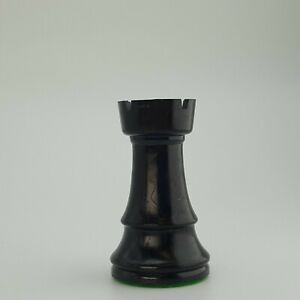 Chess Staunton Tournament Rook Black Felt Replacement Game Piece 