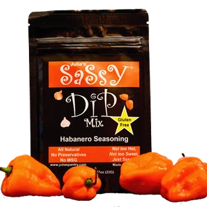 Julia's Pantry Habanero Sassy Dip Mix, Paquete de 4 - Imagen 1 de 5