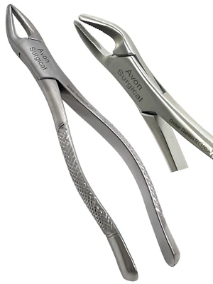 CYNAMED USA EXTRACTING FORCEPS #150 DENTAL SURGICAL INSTRUMENTS-GERMAN STAINLESS SEEL
