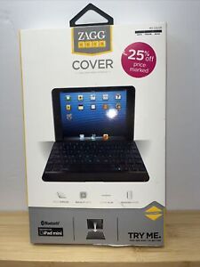 NEW Zagg Cover iPad Air Bluetooth Keyboard backlit keys laptop hinged case dock
