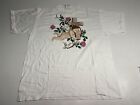 Vtg Deadstock New Say Yes to Jesus T-Shirt Grandma Cherub Angel Cross Dove L