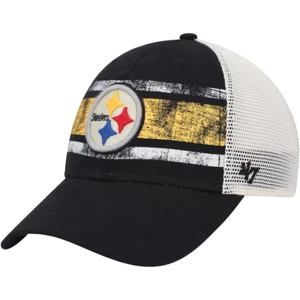 Pittsburgh Steelers '47 MVP Adult Hat Adjustable One Size Fits All Trucker Style - Picture 1 of 4