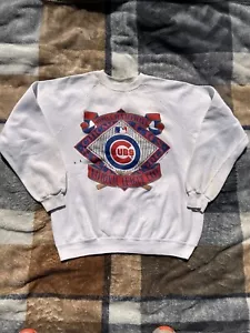 Vintage 1989 Chicago Cubs Crewneck Sweatshirt  Reprint AN42833 - Picture 1 of 2
