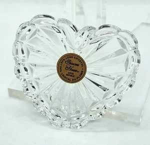 VINTAGE Casa delle Principesse Cristallo Cuore Ornamento Sunburst #140 Nuovo con scatola - Foto 1 di 4
