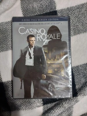 Casino Royale (DVD, 2006, 2-Disc Set, Full Screen Edition) NEW Factory Sealed  Foto 1 de 2