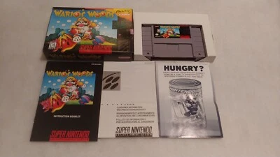 Juego Wario's Woods Super Nintendo SNES con Caja y Manual ~ Completo Probado Foto 1 de 4