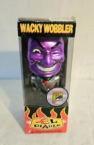 Funko El Diablo Metallic 2009 SDCC limitado a 96 piezas Wacky Wobbler RARO - Imagen 1 de 4