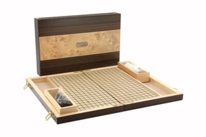 Dal Rossi Go Game Set with Timber Case 37cm Board - New - Picture 1 of 1