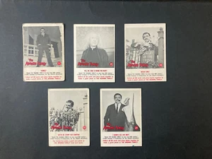Scanlens Addams Family card lot x 5, inc no 1 - Picture 1 of 2