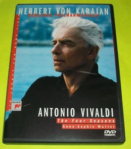 ⭐ ANTONIO VIVALDI: THE FOUR SEASONS DVD BERLIN PHIHARMONIKER HERBERT VON KARAJAN - Imagen 1 de 1