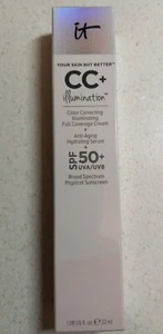 IT Cosmetics CC+ Illumination Color Correcting Cream SPF 50 DEEP - Picture 1 of 1