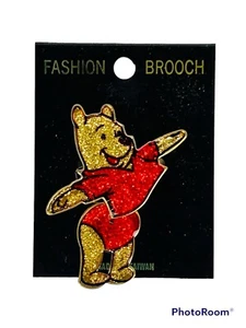 Spilla articolata smaltata Winnie The Pooh NOS - Foto 1 di 3