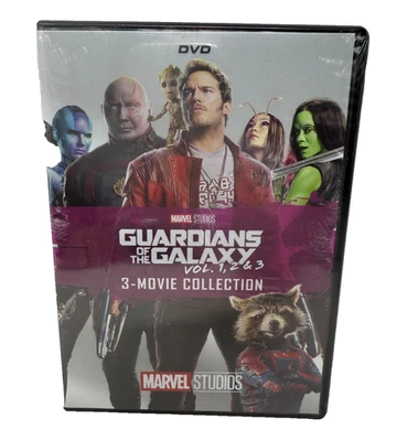 Guardians of The Galaxy: 3 Movie Collection (DVD) - New - Image 1 of 2