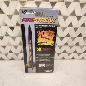 Estes Fire Streak Flying Model Rocket EST 2107 New sealed box - Picture 1 of 6