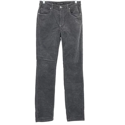 Jean Monfrere Brando Slim Fit Para Hombre Talla 30 Stirling Lavado Gris Negro Elastizado Terciopelo Foto 1 de 4