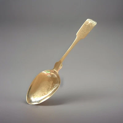 Moneda americana cuchara de plata, vaina de trigo, G Huyler, NY C1819 Foto 1 de 4