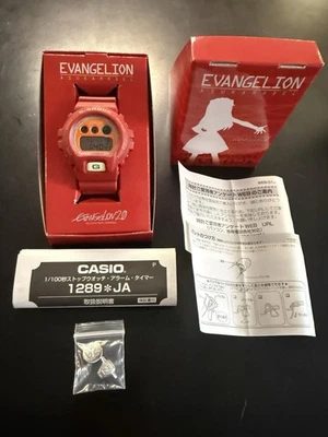 * RARO *Casio G-Shock Evangelion ASUKA DW 6900 EVA 02 edición limitada DW-6900FS* Foto 1 de 4