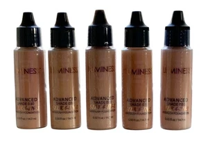 Lot 5 Luminess Advanced Shade 030 Silk 4-In-1 Airbrush Foundation .50oz Sealed - Picture 1 of 1