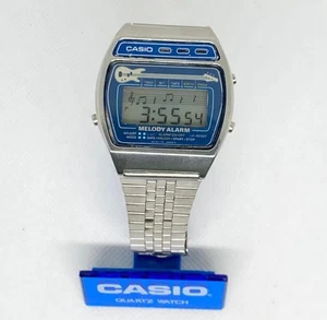 Vintage Casio M-321 Digital LCD Guitar Melody Alarm Japan Made Men Watch  - Picture 1 of 7