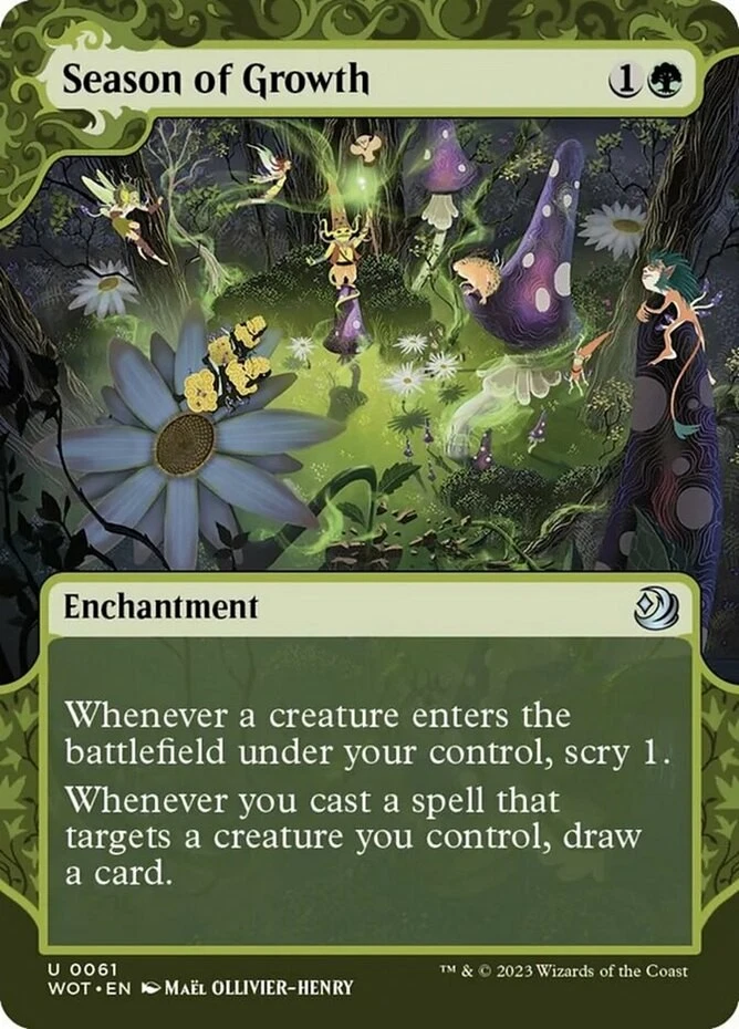x1 Season of Growth - Wilds of Eldraine: Enchanting Tales - NM - MTG - Image 1 of 1