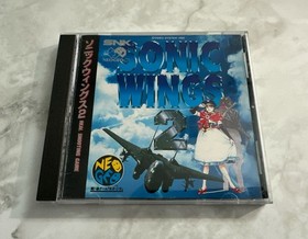 Sonic Wings 2 - SNK NeoGeo CD Japan Import - Complete CIB Tested