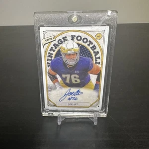 2023 Onyx Vintage Blue Signatures Joe Alt #OAJA Auto Notre Dame - Chargers - Picture 1 of 2