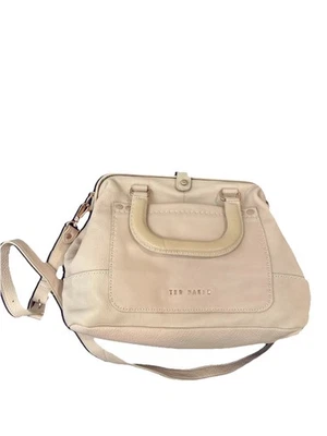 Ted Baker London Blush Pink Leather Satchel Handbag with Dust Bag - Image 1 of 4