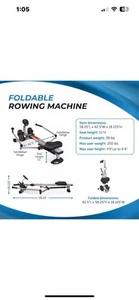Stamina BodyTrac Rowing Machine Glider Full Body Cardio Rower  $148 Retail - Picture 1 of 7