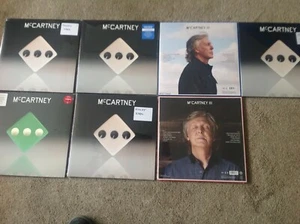 paul mccartney iii vinyl x 7 Blue, Magena  ,Yellow, White , Green, Orange, Red - Bild 1 von 7