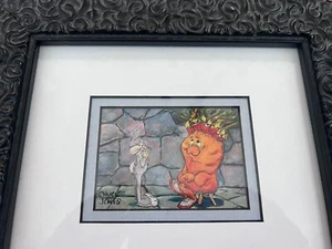 Warner Brothers-Chuck Jones-Limited Ed Canvas-Bugs Bunny/Gossamer-Dynamite Hare - Picture 1 of 3