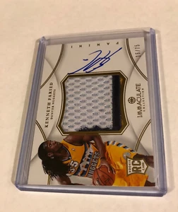2012-13 PANINI IMMACULATE ROOKIE 3 CLR PATCH AUTOGRAPH KENNETH FARIED AUTO RC 75 - Picture 1 of 2