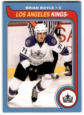 2008-09 O-Pee-Chee '79-80 Retro Brian Boyle Rookie #525 Los Angeles Kings - Image 1 of 2