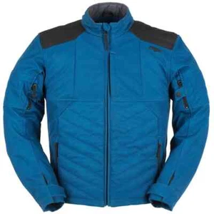 Furygan All Seasons Motorcycle Motorbike Textile Jacket Ice track - Blue - Picture 1 of 5
