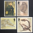 GB 2024 DINOSAURS Miniature Sheet Stamps x 4 S/A MNH, issue date 12/03/2024