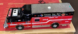 Code 3 Chicago Fire Dept Hazardous Incident Team Pierce Heavy Rescue Custom 1-1 - Picture 1 of 18