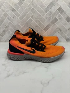 Nike Epic React Flyknit Copper Flash Neon Orange AQ0070-800 Womens Size 8.5 - Picture 1 of 9