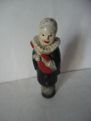 Bouchon personnage musicien en plastique avec mandoline - Photo 1/4