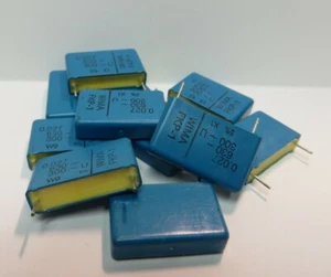 4 X 0.027uF 630Vdc Wima FKP-1 capacitor - Afbeelding 1 van 2