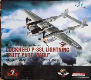 JSIJS International 1:18 Scale Lockheed P-38L Lightning "Putt Putt Maru" - Picture 1 of 10